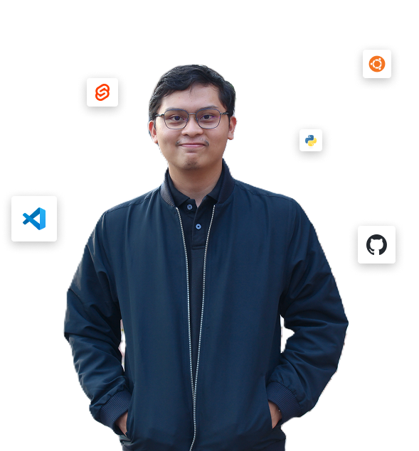 Me with some of the technologies I use